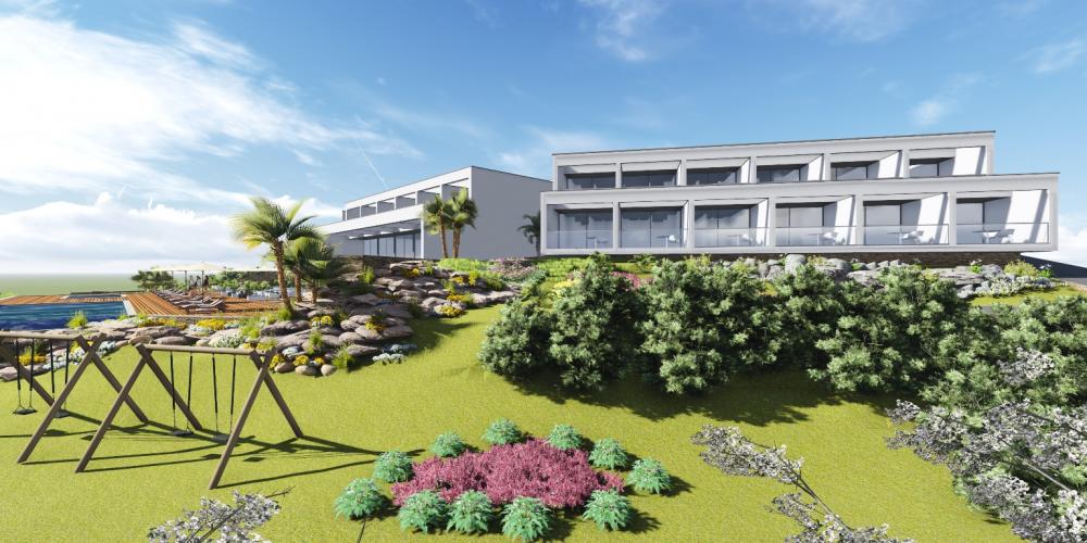 Hotel פראגודו Lagoa אלגרבה פרויקט אדריכלות 3D