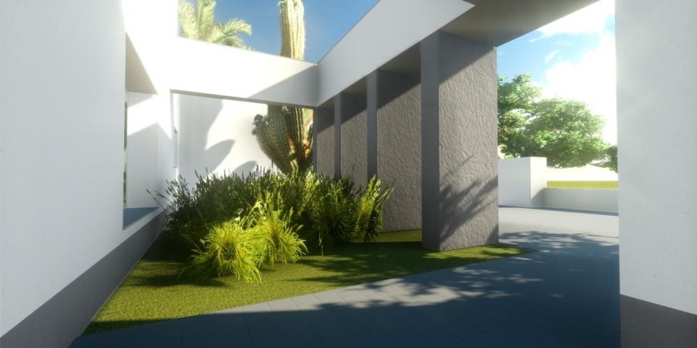 moderna villa de carbón construcción del proyecto estanque arquitectura de trabajo, Algarve, Portugal